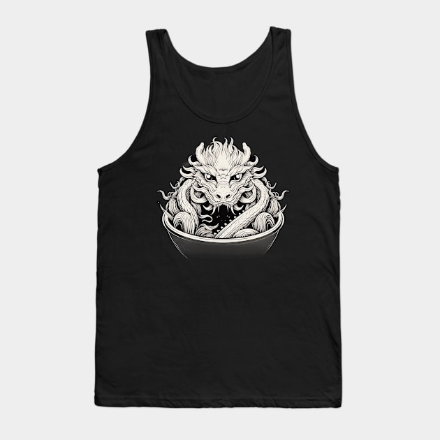 Mystical Creature Bowl Tank Top by origato